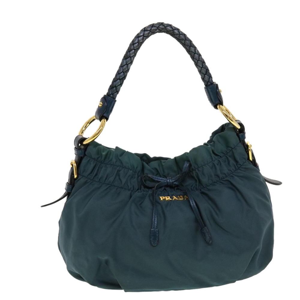 PRADA Shoulder Bag Nylon Navy Auth bs5820